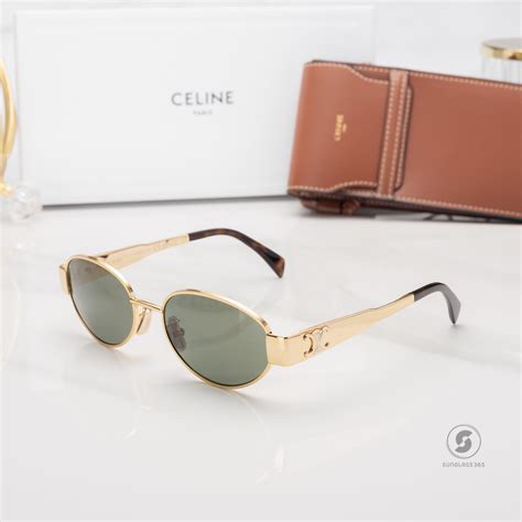 celine metal frame|TRIOMPHE METAL 01 SUNGLASSES IN METAL .